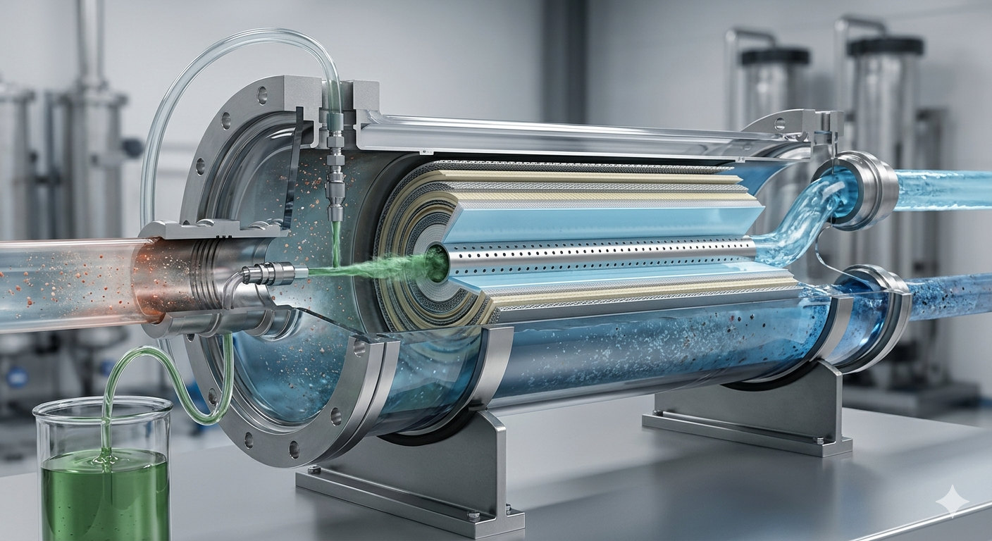 Industrial antiscalant and water treatment system